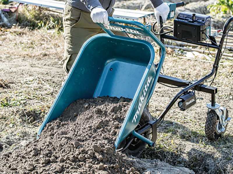 Makita DCU180 electric wheelbarrow best deal on AgriEuro