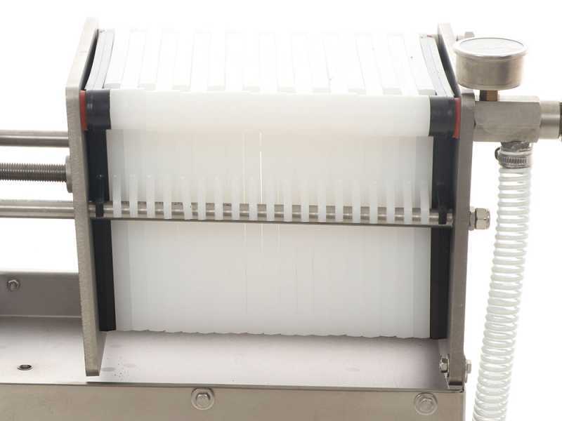 Grifo Professional FCP20-Olio - Wheeled Oil Carton Filter - Liverani Stainless Steel Pump
