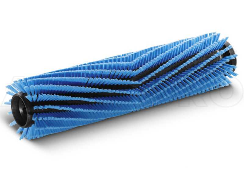 BLUE, SOFT ROLLER BRUSH FOR CARPET - 300&not;MM