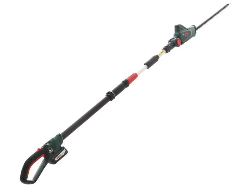 Bosch UnversalHedgePole 18 electric hedge trimmer on telescopic extension pole WITHOUT BATTERY