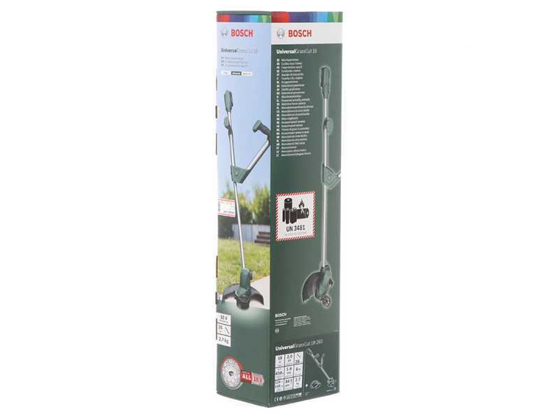 Bosch UniversalGrassCut 18-260 brush cutter hedge trimmer - WITHOUT BATTERY