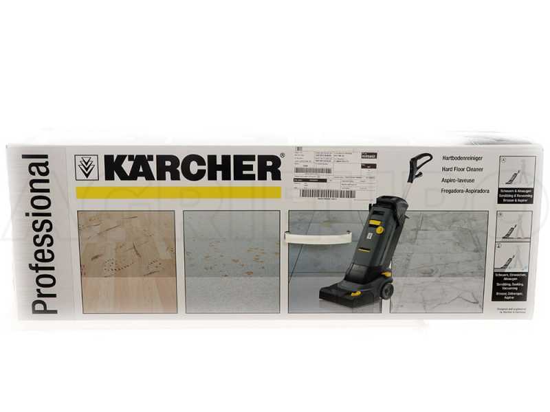 Karcher Pro BR 30/4 C - 3-in-1 floor washer: wash, dry and vacuum - 820W