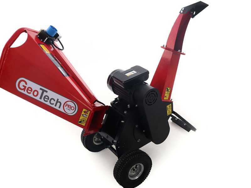 GeoTech-Pro PCS 30ES - Garden Shredder with electric motor - single phase 3 HP