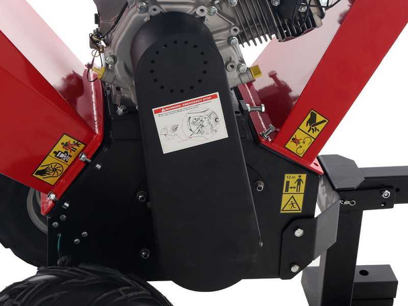 GeoTech-Pro PCS 150BS - Professional petrol garden shredder - B&amp;S 13.5 HP engine