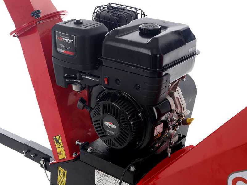 GeoTech-Pro PCS 150BS - Professional petrol garden shredder - B&amp;S 13.5 HP engine