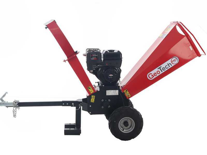 GeoTech-Pro PCS 150BS - Professional petrol garden shredder - B&amp;S 13.5 HP engine
