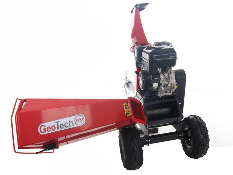 GeoTech-Pro PCS 150BS - Professional petrol garden shredder - B&amp;S 15.5 HP engine