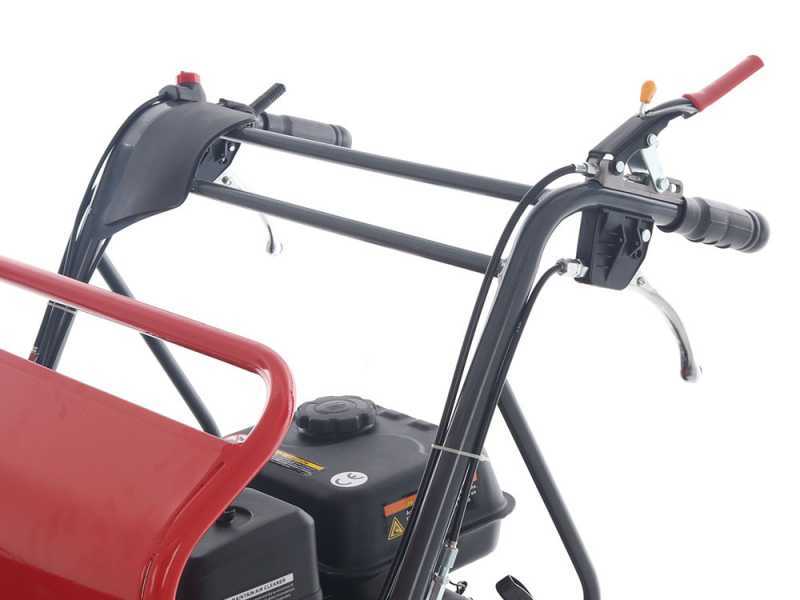 GeoTech-Pro BMS155 LE - Self-propelled track-mounted garden shredder on wheelbarrow - 6.5/15 HP engine - extendable body