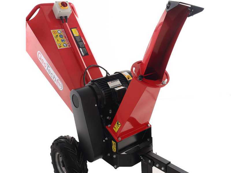 GeoTech-Pro PCS 55ET - Garden Shredder with electric motor - Three-phase