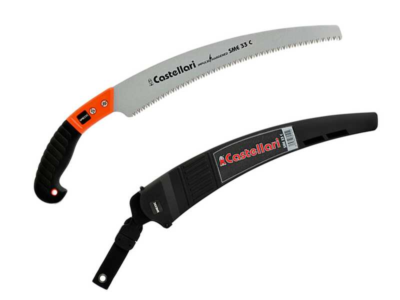 Castellari Tornado Carbon L V3 - 12V Electric Battery-powered Olive Harvester - 230/330 Carbon Pole