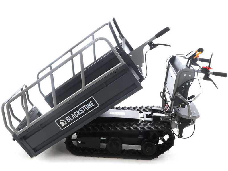 Blackstone TB 4500 E Electric Battery-Powered Tracked Barrow - Adjustable Barrow - LED Headlight