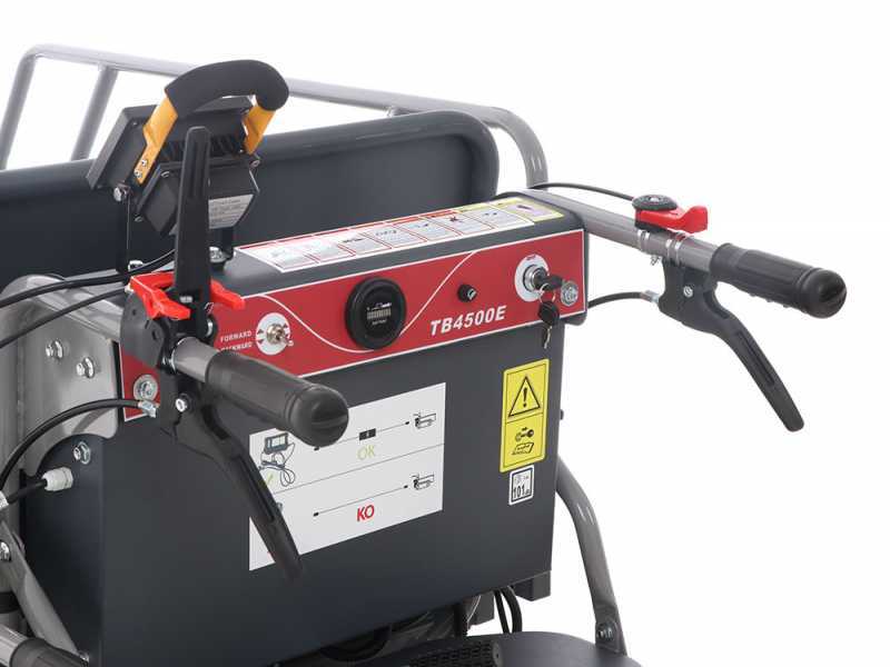 Blackstone TB 4500 E Electric Battery-Powered Tracked Barrow - Adjustable Barrow - LED Headlight