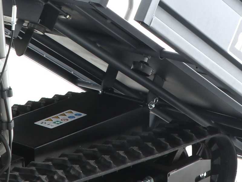 Blackstone TB 4500 E Electric Battery-Powered Tracked Barrow - Adjustable Barrow - LED Headlight