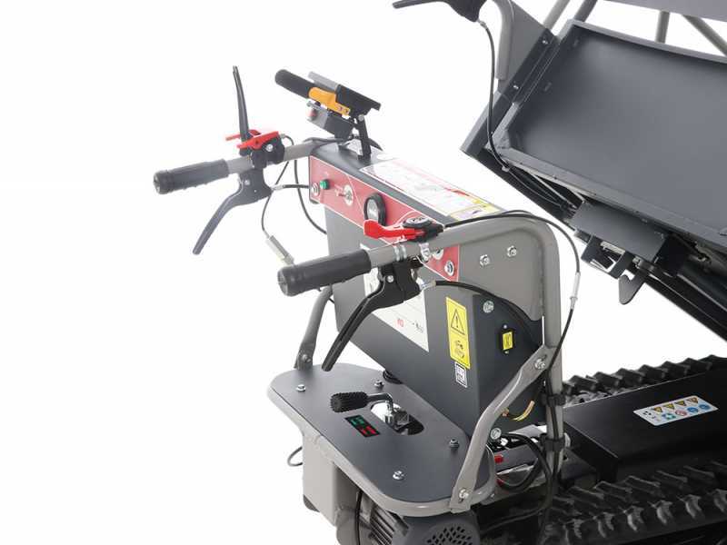 Blackstone TB 4500 E Electric Battery-Powered Tracked Barrow - Adjustable Barrow - LED Headlight