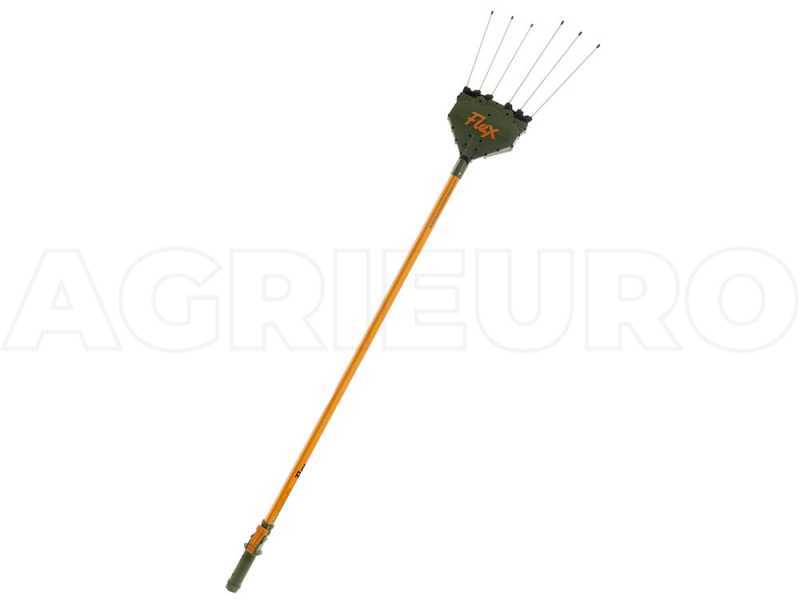 Oliviero Flex Basic telescopic olive harvester with 220-340 cm aluminium pole