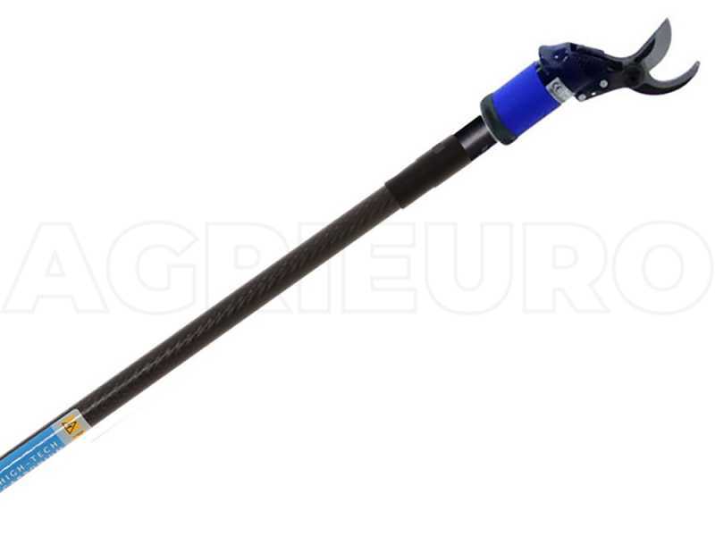 Fixed pneumatic pole made of carbon without handle, 200 m - ultra light fixed pole
