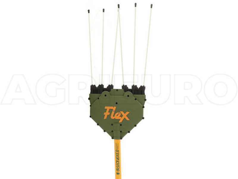 Oliviero Flex Basic Fisso battery-powered electric olive harvester, 240 cm aluminium pole