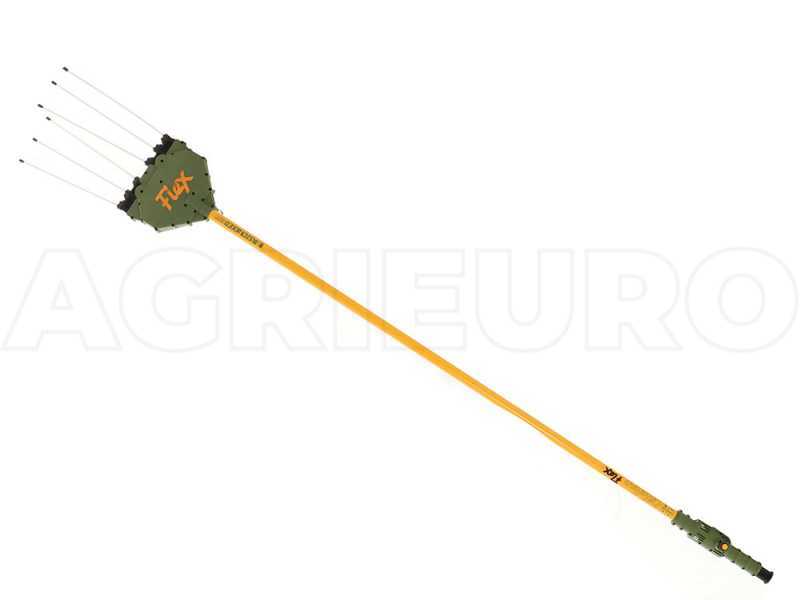 Oliviero Flex Basic Fisso battery-powered electric olive harvester, 240 cm aluminium pole