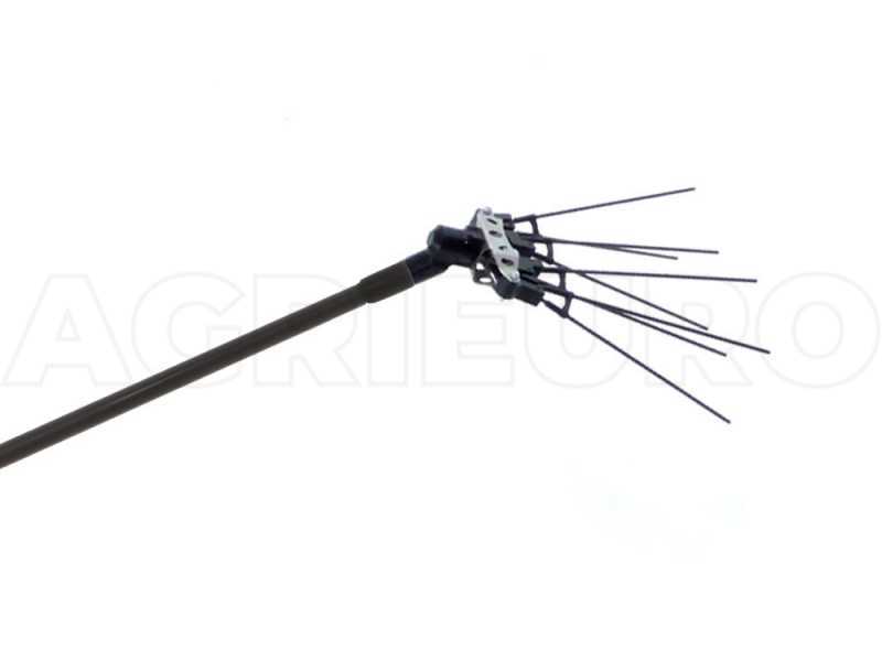 Black pole for olive harvesters - fixed - ExtraLight, 250 cm, made of aluminium