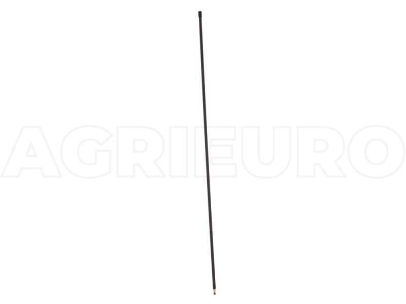 Sliding black pole for pneumatic tools - Fixed - in light aluminium, 200 cm