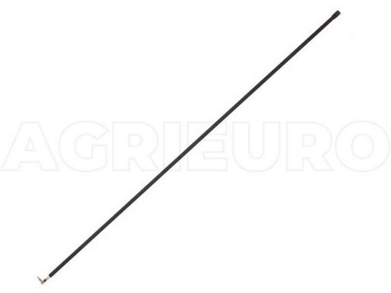 Sliding black pole for pneumatic tools - Fixed - in light aluminium, 250 cm