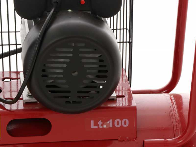 Geotech BACP100-10-3 - Belt-driven Electric Air Compressor - 3 Hp Motor - 100 L - 10 bar