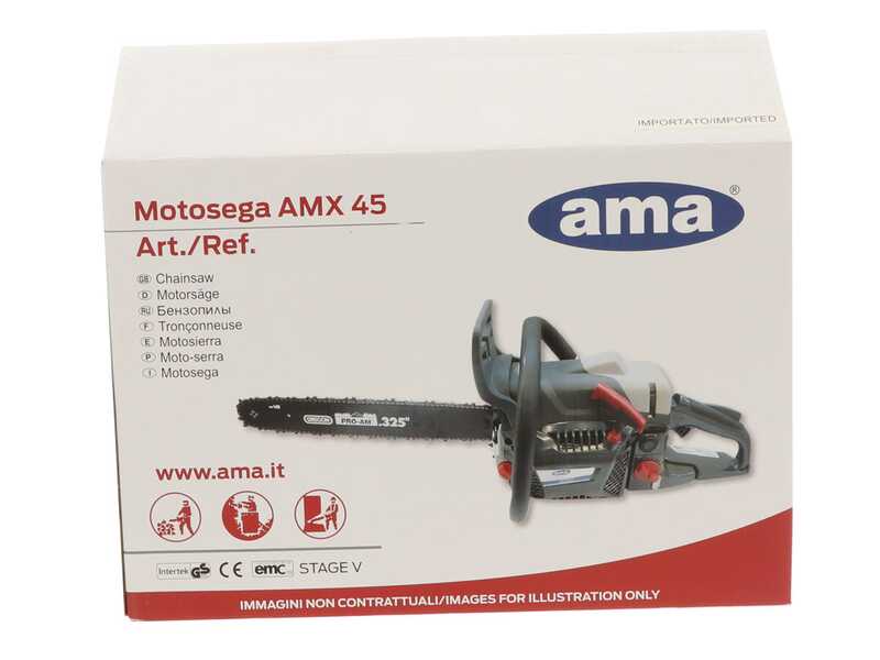 Ama AMX 45.18 - Petrol Cutting Chainsaw - 45 cm Oregon Blade