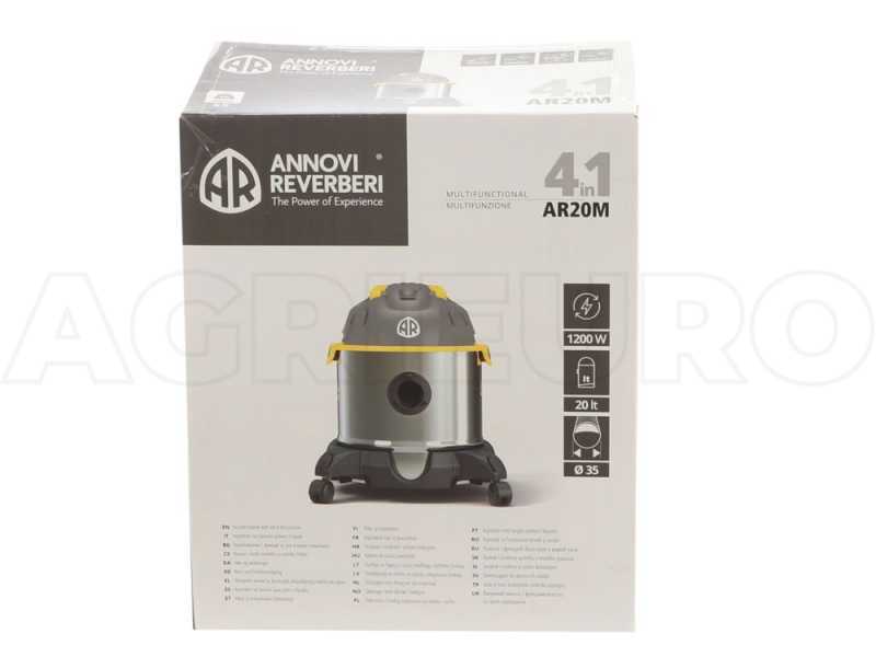 Annovi &amp; Reverberi AR20M - Vacuum Cleaner (4 in 1)