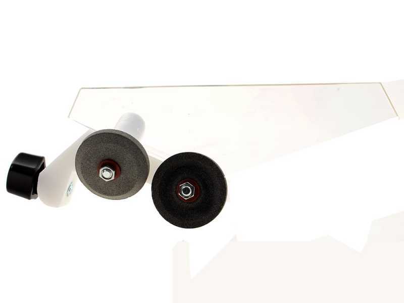 Seven Italy PS 220 PRO Red - Meat Slicer with 220 mm Blade - Sharpener Included - 160W
