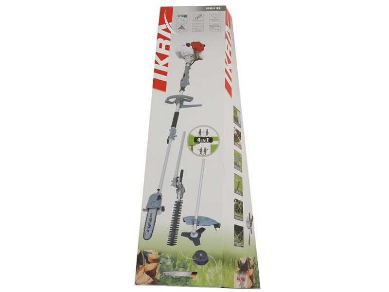 Ikra IBKH 33 - Multifunction petrol brush cutter