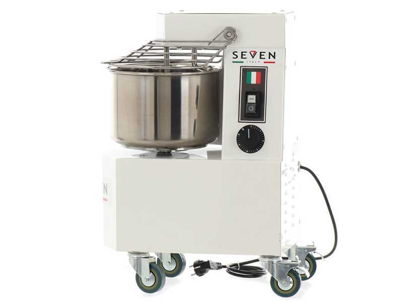 Seven Italy GH 10 - Spiral mixer - 230V - With wheels and timer