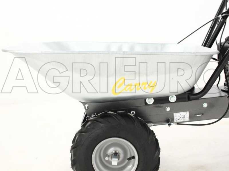 Self tipping shop wheelbarrow