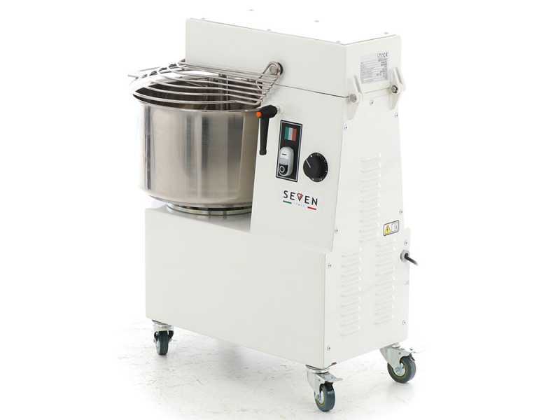 Seven Italy GHR 20 - Spiral mixer - 400V - With wheels and timer