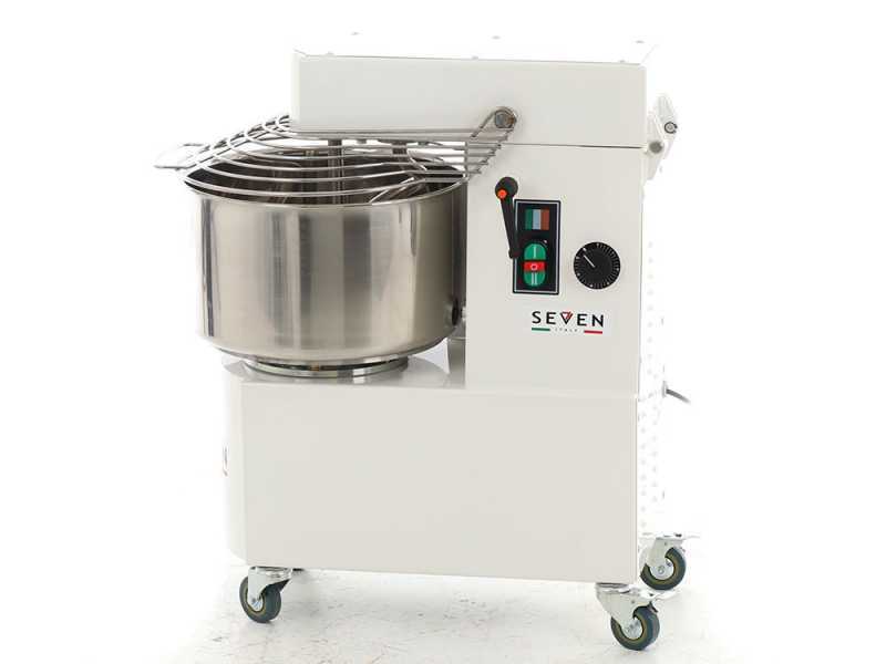 Seven Italy GHR 20 2V - Spiral mixer - 230V - With wheels and timer - 2 Speeds