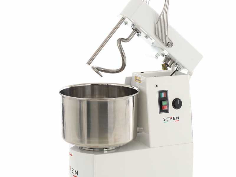 Seven Italy GHR 30 - Spiral mixer - 230V - With wheels and timer