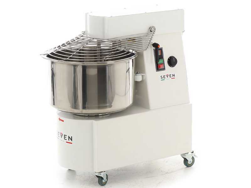 Seven Italy GHR 40 - Spiral mixer - 230V - With wheels and timer