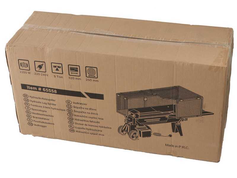 Blue Bird LS 65558 - Electric Log Splitter - Horizontal - 230V