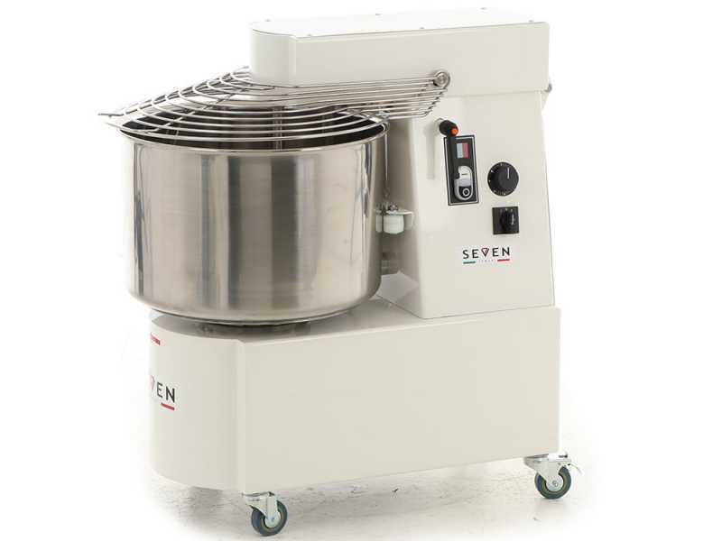 Seven Italy GHR 50 2V - Spiral mixer - 400V - With wheels and timer - 2 Speeds