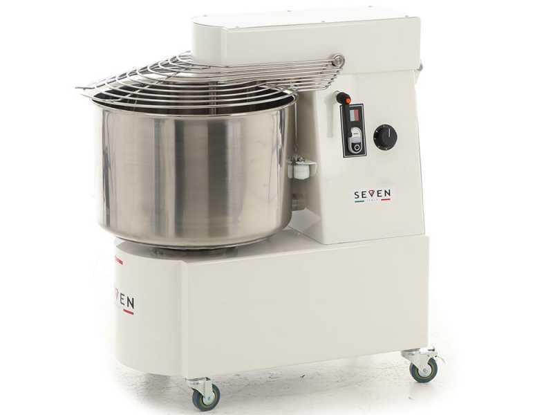 Seven Italy GHR 50 - Spiral mixer - 230V - With wheels and timer