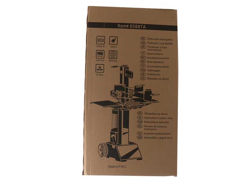 BLUE BIRD LOG SPLITTER LSE 8000 Electric Vertical Log Splitter