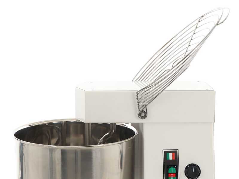 Seven Italy GH 50 2V - Spiral mixer - 230V - With wheels and timer - 2 speeds