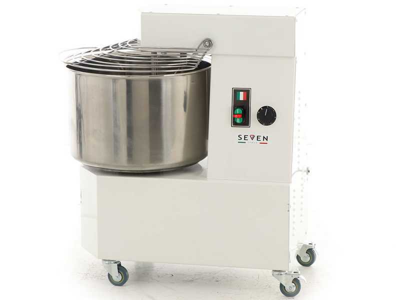 Seven Italy GH 50 2V - Spiral mixer - 230V - With wheels and timer - 2 speeds