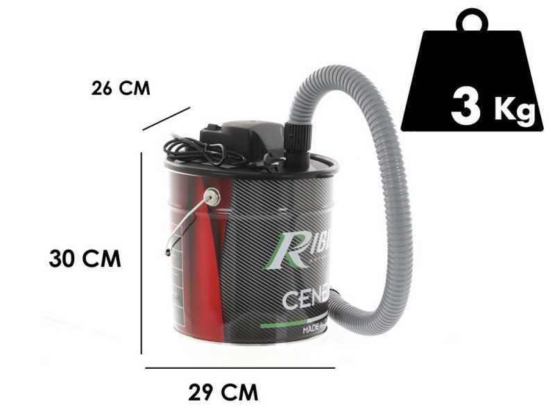 RIBITECH Cenerix ash vacuum cleaner, 1200 W , best deal on AgriEuro