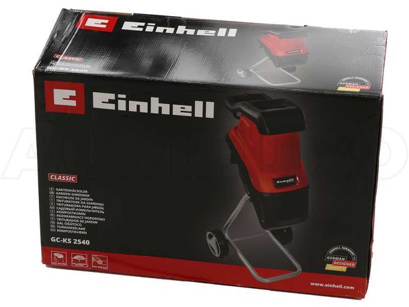 Einhell GC-KS 2540 - Electric blade garden shredder - with collector