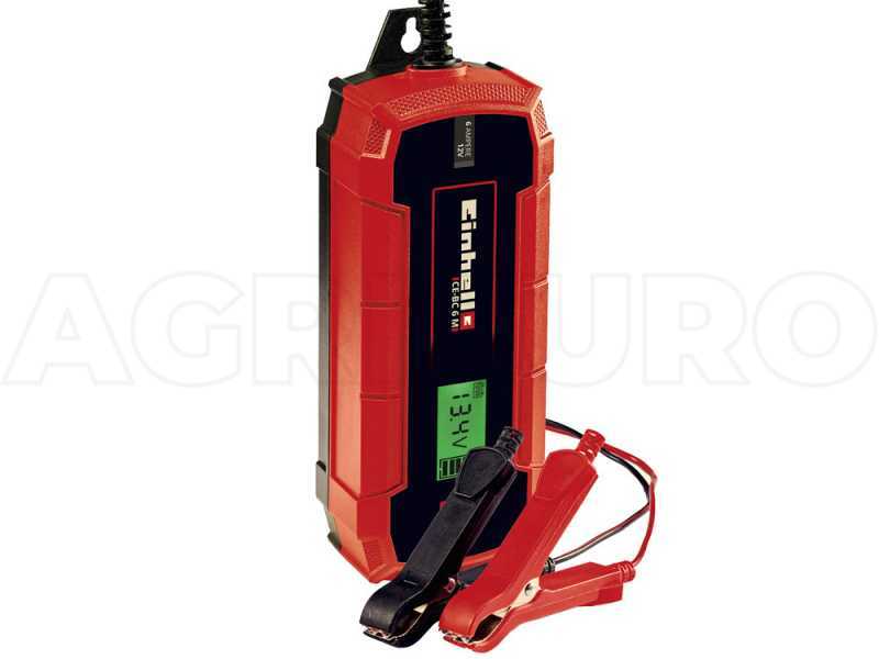 Einhell Ce BC 6M Automatic battery charger best deal on AgriEuro