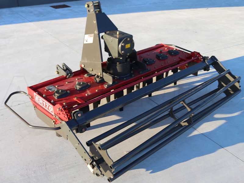 GeoTech Pro ER 170 Power Harrow - 170 cm working width - 16 blades - light size