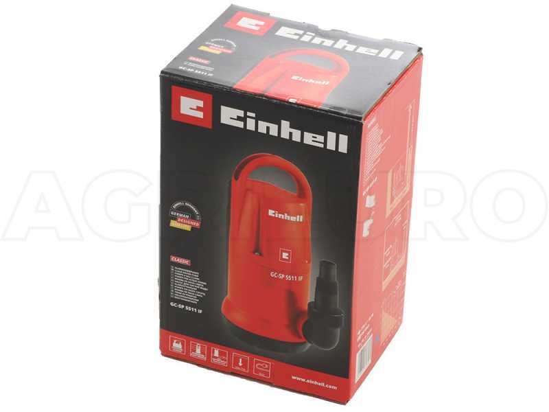 Einhell GC-SP 5511 IF Electric Submersible Pump for Clean Water - integrated float