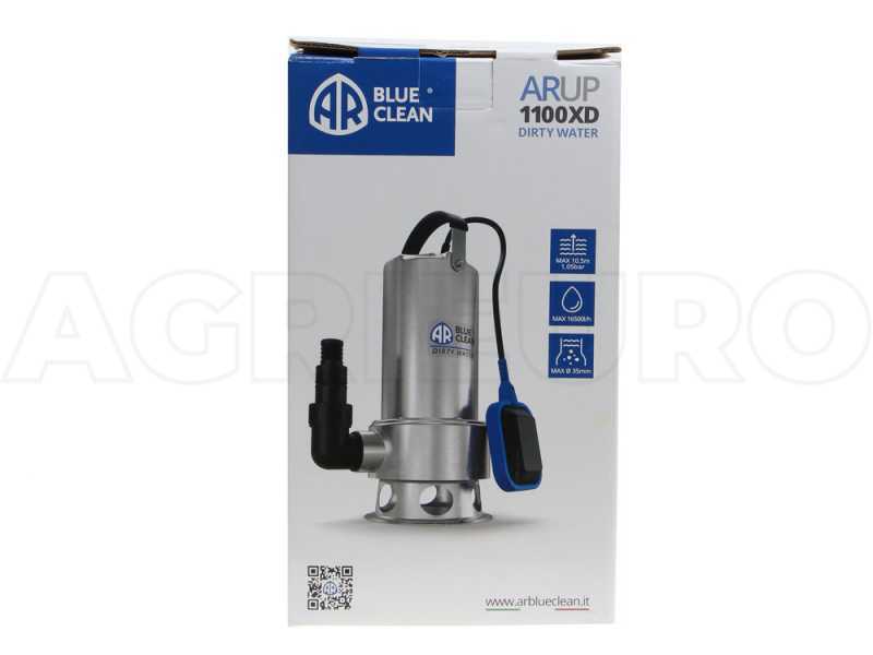 Annovi &amp; Reverberi ARUP 1100XD Electric Submersible Pump for Dirty Water - Stainless steel - 1100W