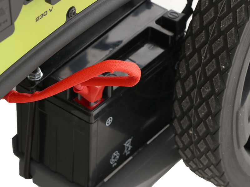 Pramac WX 6250 ES  - 6.1 kW Wheeled Power Generator with AVR - DC 5.5 kW Three-phase