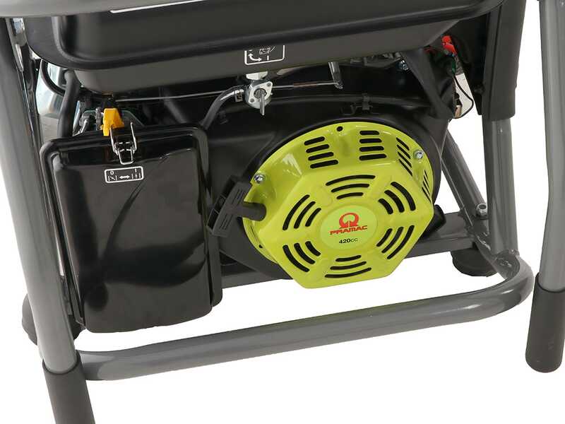 Pramac WX 6250 ES  - 6.1 kW Wheeled Power Generator with AVR - DC 5.5 kW Three-phase